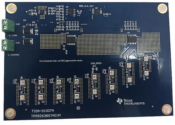 Electronic Components of LED Lighting Development Tools